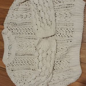 FOREVER 21 Bomber knit sweater, size Medium